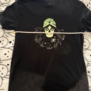 Black Halloween Shirt Company Fortune Teller Ouija Board T-ShirtMens Large